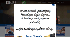 Desktop Screenshot of akersigorta.net